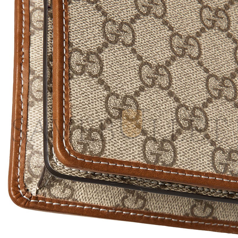 GUCCI GG EMBLEM SUPER MINI SHOULDER BAG 820688 (20*12.5*5cm) GUCCI GG EMBLEM SUPER MINI SHOULDER BAG 820688 (20*12.5*5cm)